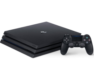 Sony PlayStation 4 Pro 1TB Gaming Console - Wireless Game Pad - Black