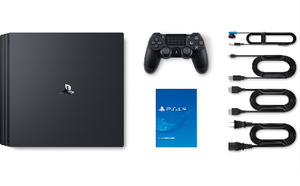 Sony PlayStation 4 Pro 1TB Gaming Console - Wireless Game Pad - Black